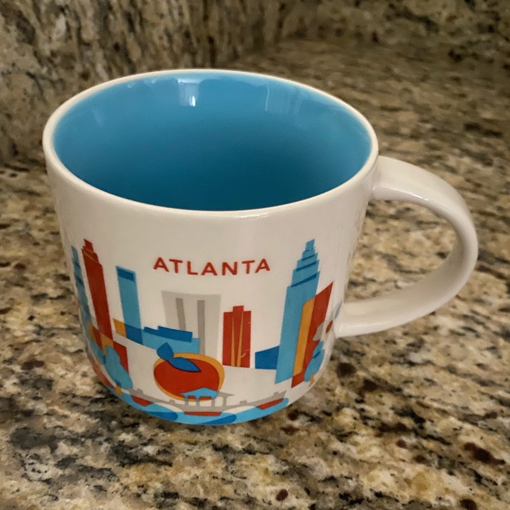 NWOT 2016 Starbucks Atlanta You Are Here mug